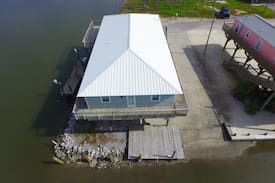 Golden Meadow House | Rusty's Boat:Waterfront in Grand Isle w/ boat access, boat launch & fishing pier