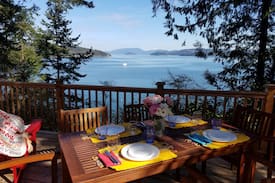 Lopez Island Cabin | Bay view cottage on scenic Lopez Island WA