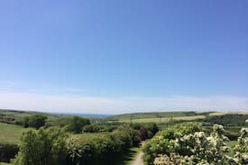 Roch Cabin | Beautiful Coach House with sea views near Newgale