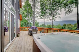Sunderland House | MOUNTAIN NEST, views, Manchester, hot tub,