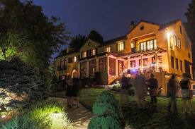 Dubuque Villa | Blufftop Tuscan Villa - Mississippi River views