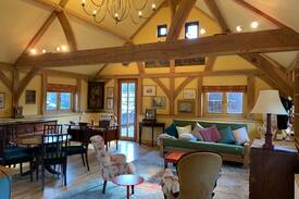 Cranbrook Cabin | Charming cottage with minstrels gallery in 7 acres