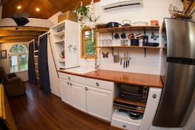Platteville House | Rustica Retreat Tiny House - Private, Free Parking