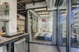 Albuquerque Original Townsite Apartment | Unique Glass Condo in Downtown