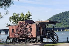 Harrisburg House | Rocky the Caboose at Fort Hunter Park