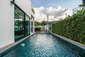 Kamala Villa | The White House - Kamala modern private pool villa