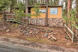 Ruidoso Cabin | Knotty Pine Ridge View Cabin Midtown Ruidoso