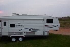Inverness Other | Travel Trailer setup on property