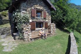 Comero Villa | Baita Alpe Aurelio-Hut Lago Maggiore