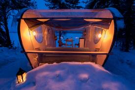 Kurravaara House | Sleep under the stars at SkyVillage - SkyNest