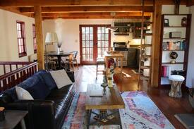 Kinderhook House | Cozy Hudson Valley Cabin, Fully Stocked w/ Wifi
