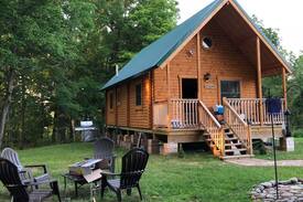 Fair Haven Cabin | Fair Haven Beach State Park Family Log Cabin