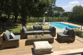 Les Restanques Villa | Villa 8p sur Golf Grimaud, Piscine Chauffée Privée