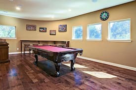 Spring Branch East House | Luxury Houston Oasis: Pool, Game Room, Theater