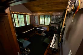 Holmes Cabin | Music Recording Studio Cabin In The Woods
