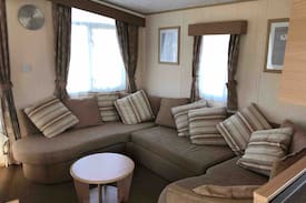 Morfa Bychan Cabin | 3 Bed Central Heated Caravan on Haven Greenacres