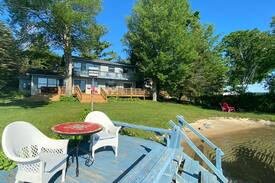 Kewadin Cabin | Torch Lake Sunrise Sandy beach on Torch Lake