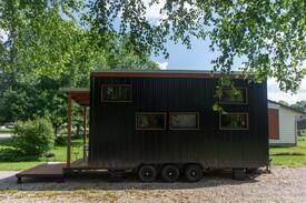 Nashport House | Modern Tiny House near Zanesville