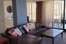 Adelaide Central Business District Apartment | Light, spacious luxury apartment with awesome view