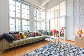 Ruoholahti Apartment | Design loft w sauna & sea view