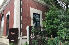 Southeast Pensacola Apartment | Waterworks Building Red Room