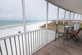 Siesta Key Apartment | REZRentals - Crystal Sands #504 - 100% Renovated 2 Bed / 2 Bath Direct Oceanfront Condo