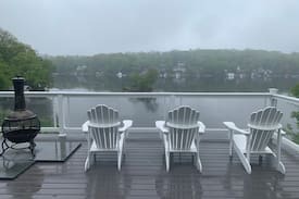 Glasser Cabin | Lake Hopatcong Waterfront -Raccoon Island-Dock