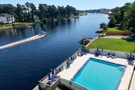 Socastee Apartment | INTRACOASTAL WATERWAY FUN Bring or rent a boat or jetski WATERFRONT POOL