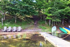 Wetmore Cabin | Falling Rock Lodge on Beautiful Powell Lake