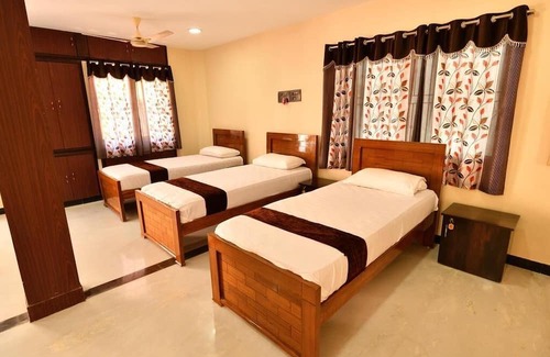 Srirangam Apartment | Crazy Homes Trichy/Luxurious&Spacious Rooms Stay