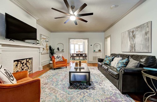 Lincoln Terrace Apartment | Lincoln Lodge B. Near OU Med, Bricktown, Arena
