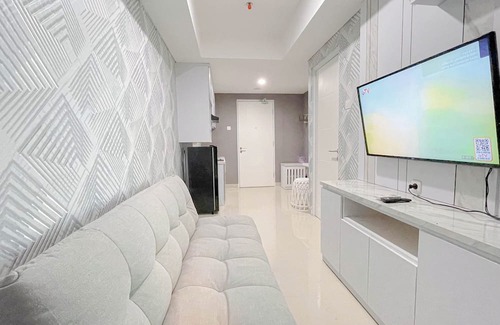 Biringkanya Apartment | Grey Toned 1Br Apartment Tamansari Skylounge Makassar
