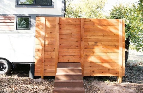Fredericksburg House | Fun Tiny Home With Hot Tub and Cowboy Pool