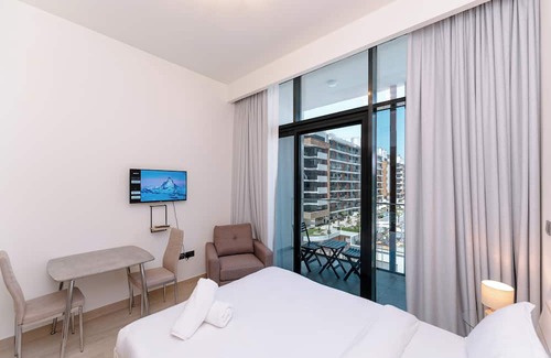 Nad Al Sheba Apartment | OFFER! Elegant Studio Apartment in Azizi Riviera !