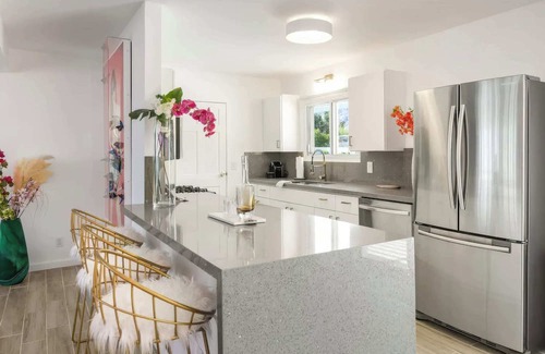 Racquet Club South House | Navigate Stays Vibrant Oasis w/Private Pool