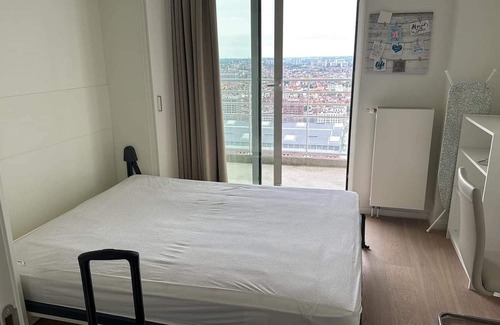 Northern Quarter Apartment | Room in City view apartment in Brussels Center
