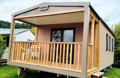 Martigny House | Flower Camping Des 2 Rivières * - Comfort Mobile Home Logia Bay - 25m² - 2 bedrooms - 4 people