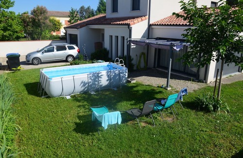 Launaguet House | Maison Spacieuse Proche Métro Toulouse - Climatisée+jardin+2 Pkg+piscine