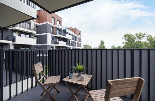 Katowice Apartment | Bright Apartment With Parking by Renters