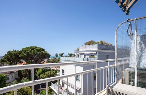 Cimiez Apartment | Apartment T2 Air-conditioned sea view, Cimiez district