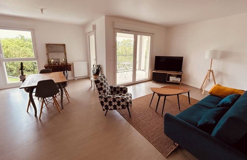 Benouville Apartment | Appartement 70m2 2 Chambres Pegasus Bridge à 5kms de la mer