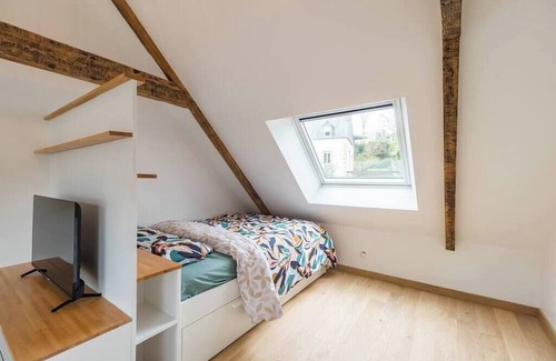 Lannion Apartment | Grand Studio Lumineux,proche Gare Lannion et Plage