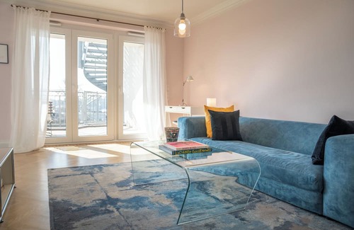 Hamm Apartment | CLS: Exklusives Apartment in Hamburg mit Terrasse und Tiefgaragenparkplatz