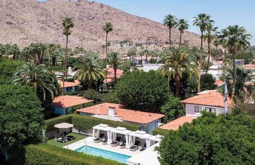 Historic Tennis Club House | Experience the Best of Palm Springs - 2 Chic Rooms, Spa, Dining & 3 Pools