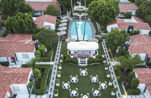 Historic Tennis Club House | One Bedroom Bungalow, Avalon Hotel, Kitchen, 3 Pools, Garden Setting