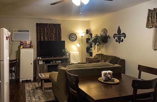 Lake Charles House | Cozy Cajun Cabin Quiet Retreat on the Bayou 1B 1B