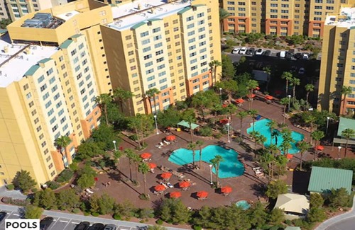 Enterprise Apartment | 1 Bedroom Apartment, 5 heated pools, arcade, gym, free parking and more!