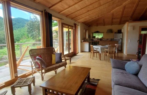 Chambon Ski Chalet | La Colline Vagabonde, Maison Bois Pilotis, Rivière
