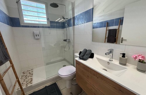 Ducos Apartment | Ti Diamant Bo Kaï ,15 min à Pied des Plages! Appartement Cosy et Calme