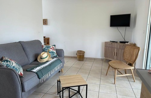 Ducos Apartment | Ti Diamant Bo Kaï ,15 min à Pied des Plages! Appartement Cosy et Calme